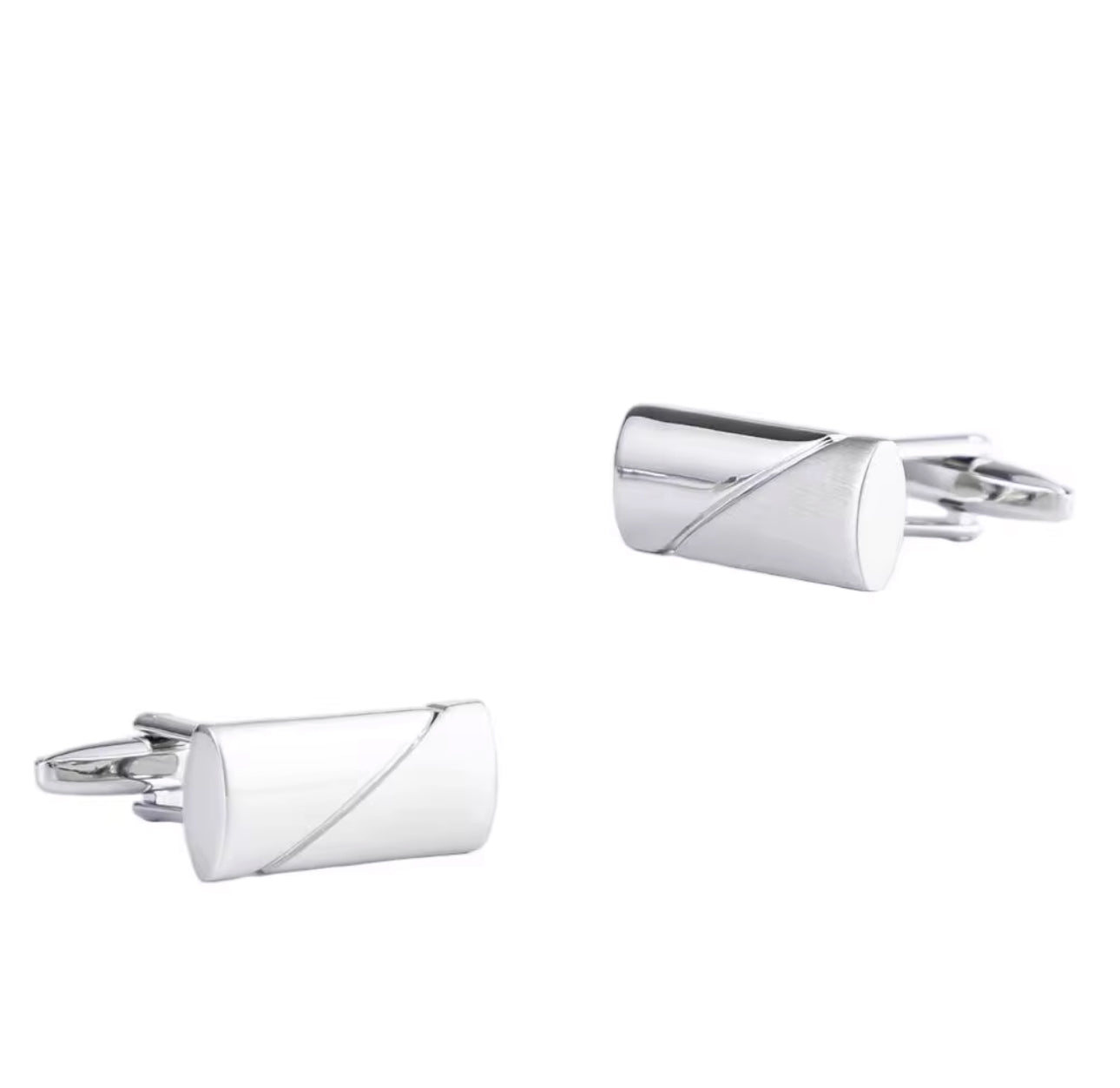 San Sebastián Silver Cufflinks