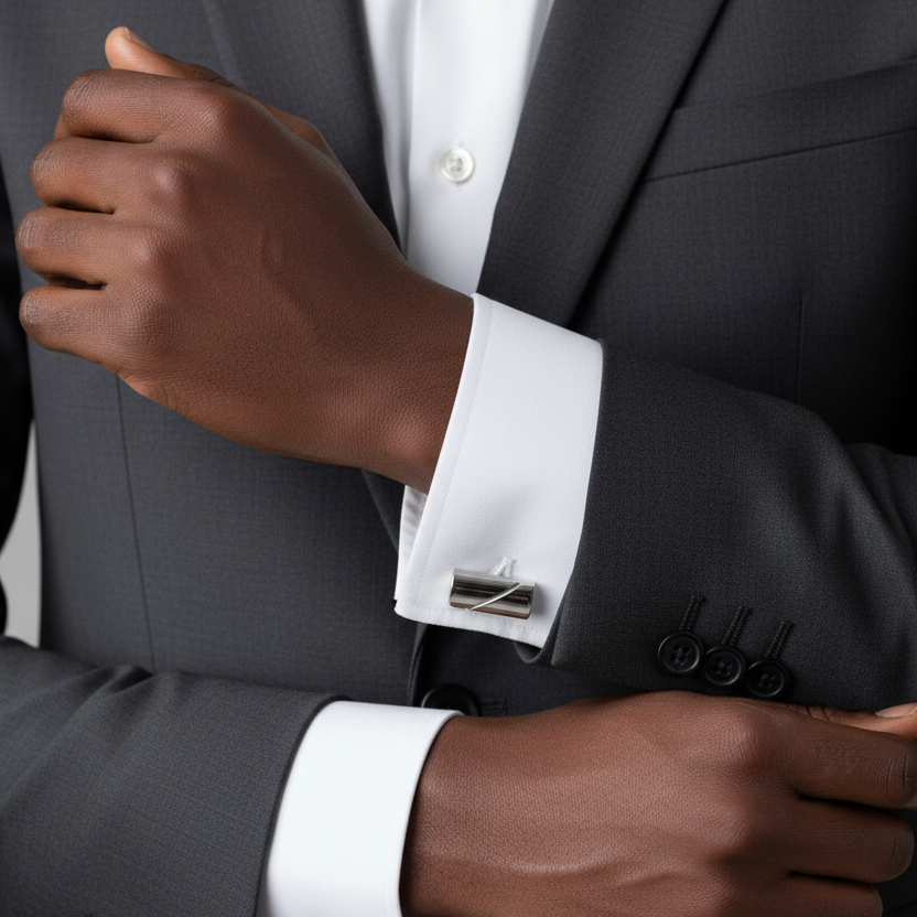 San Sebastián Silver Cufflinks
