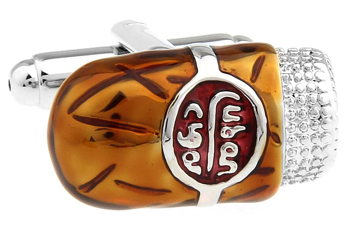Cigar Themed Cufflinks