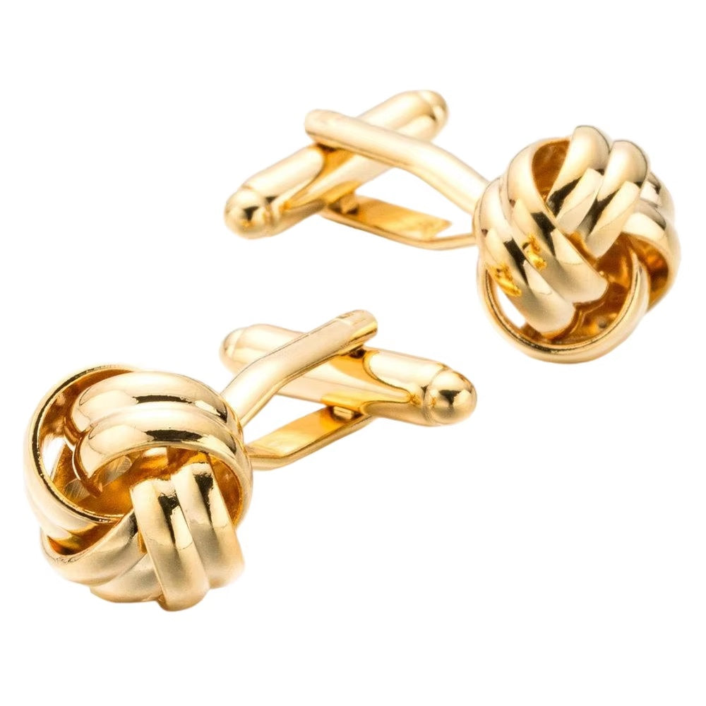 Dubrovnik Gold Knot Cufflinks