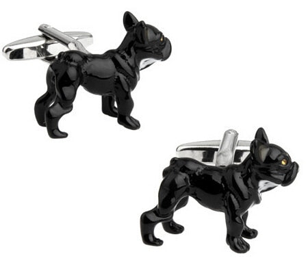 Little Black Pup Cufflinks